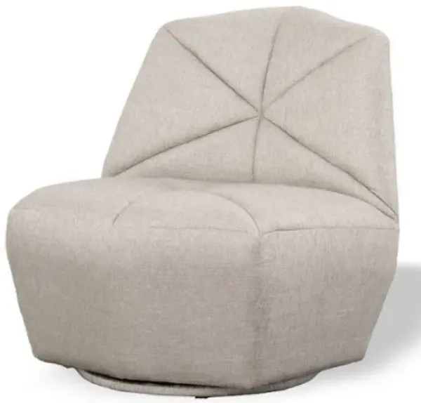 100% Polyester Solid Color Lounge Chair - Gray
