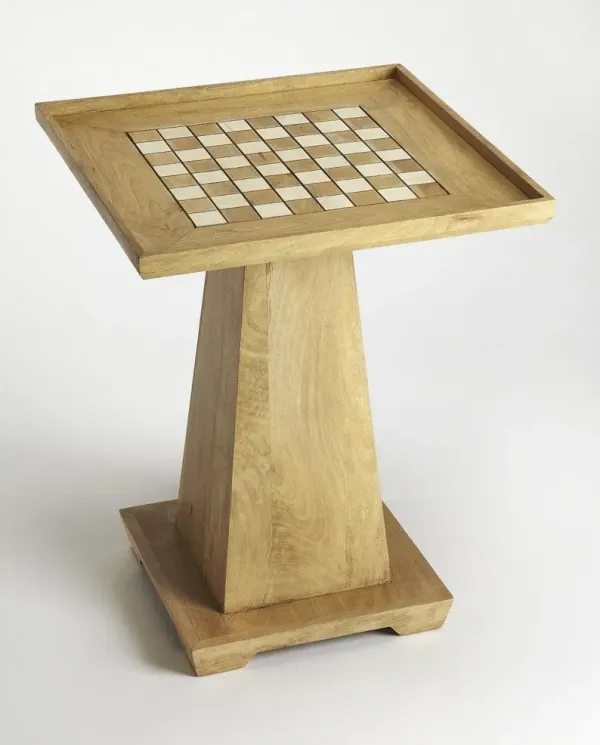Updated Wood Game Table - Natural