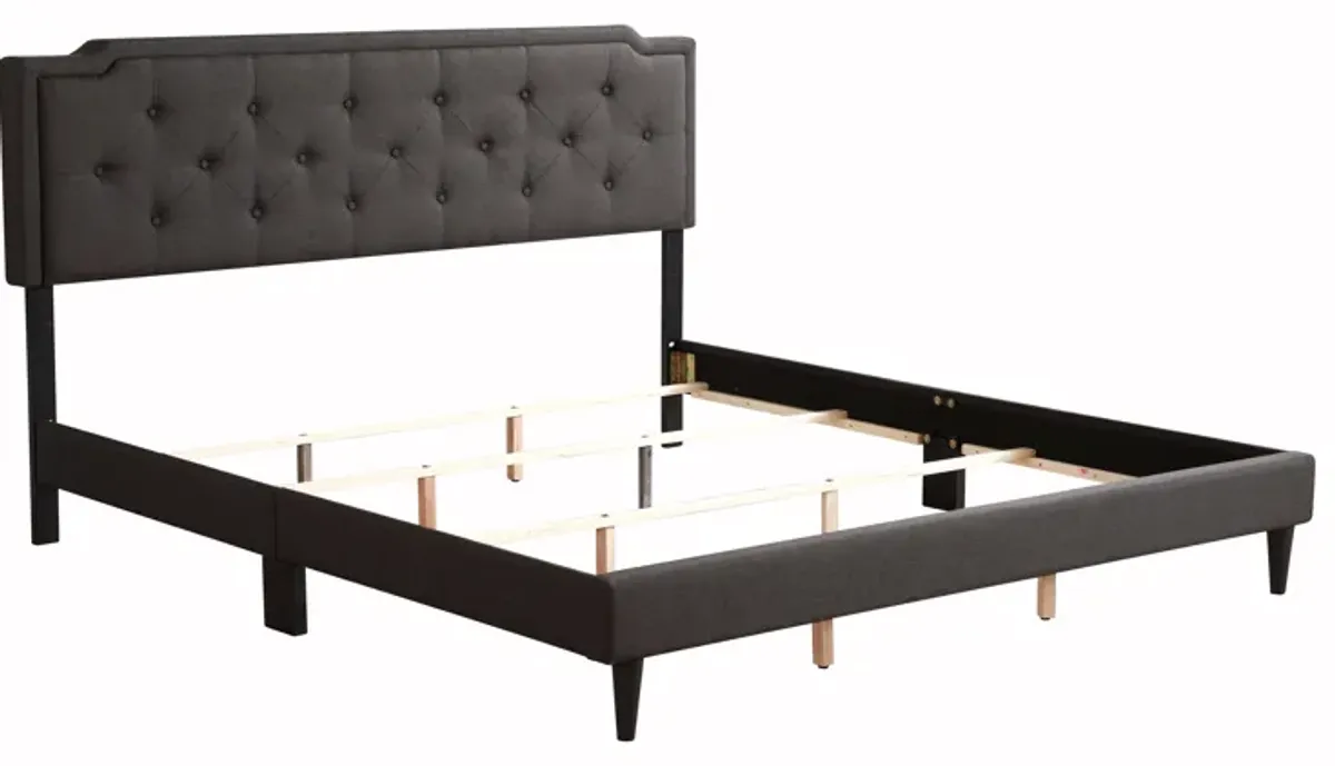 Button Tufted Bed Charming For Cozy Spaces