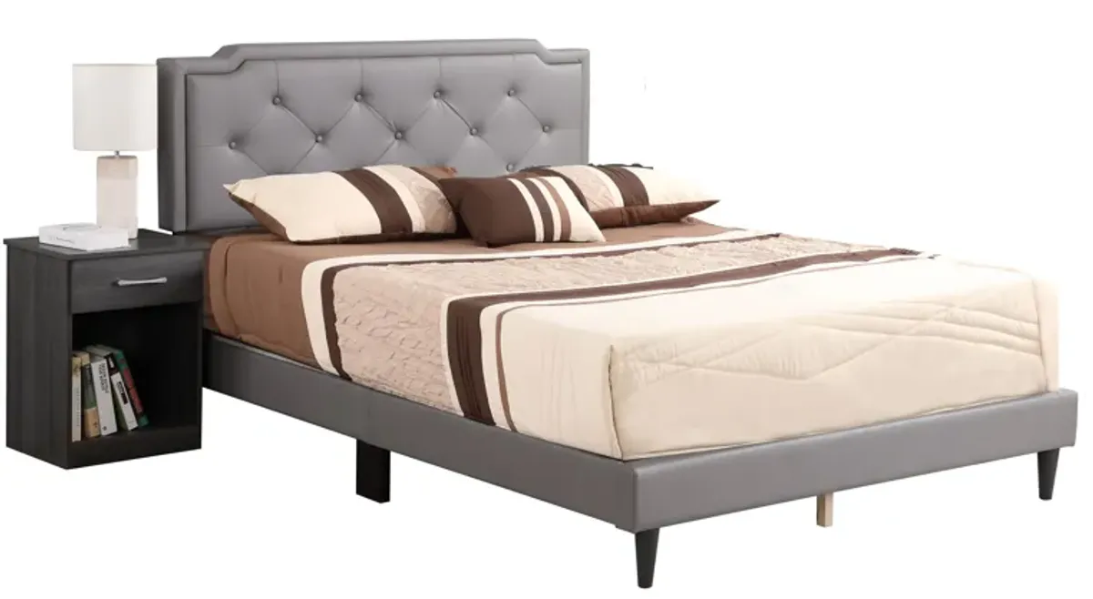 Button Tufted Bed Charming For Cozy Spaces