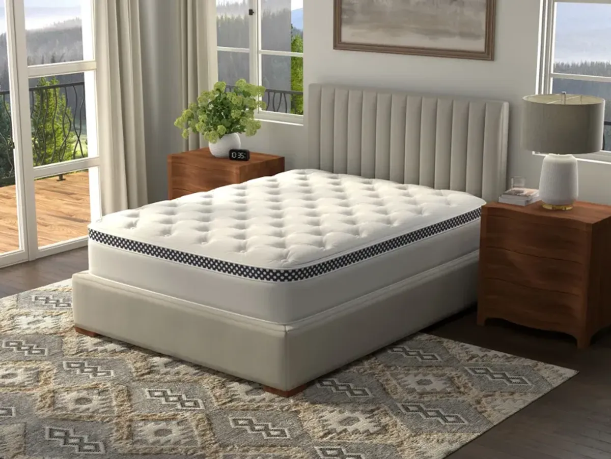 Wink - 13.5" Firm Eurotop Mattress Designed For People Who Want To Sleep On Top Of The Bed