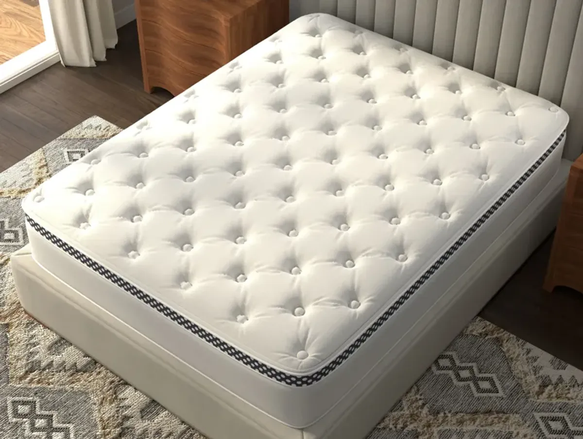 Wink - 13.5" Firm Eurotop Mattress Designed For People Who Want To Sleep On Top Of The Bed