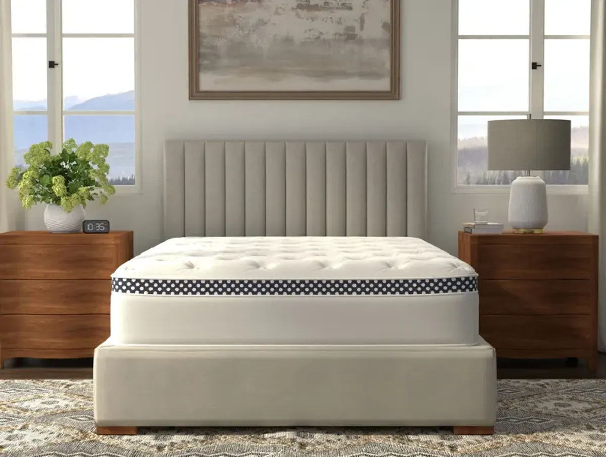 Wink - 13.5" Firm Eurotop Mattress Designed For People Who Want To Sleep On Top Of The Bed