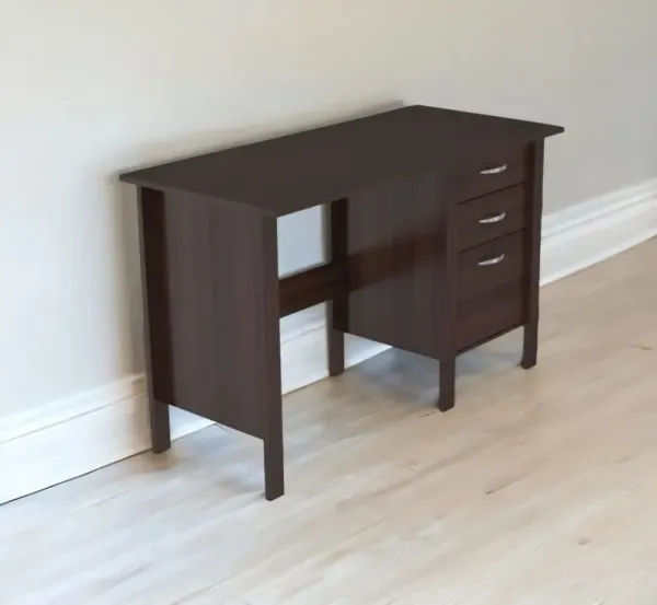 Computer Desk With Three Drawers - Espresso