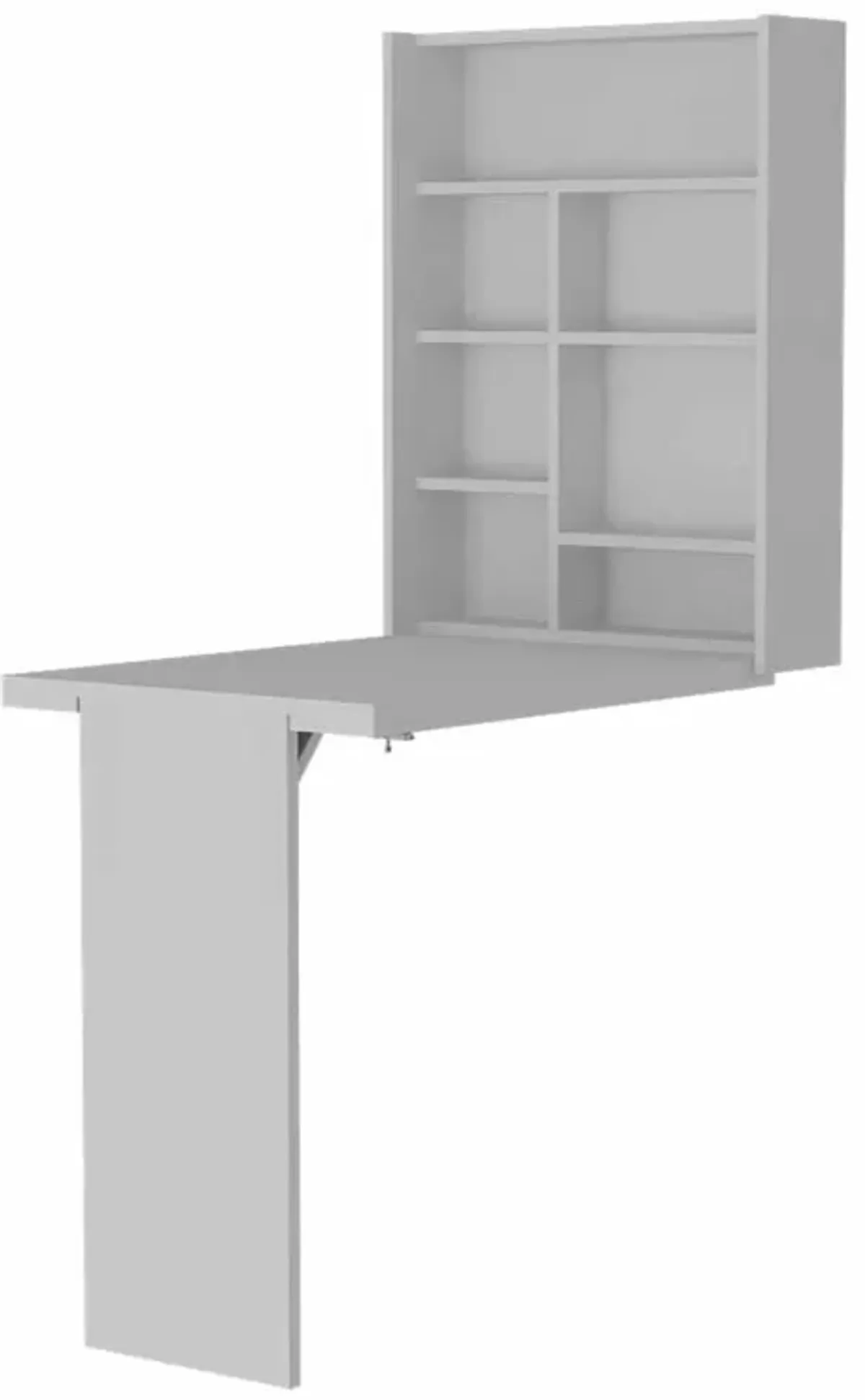 Wall Mounted Writing Desk - White