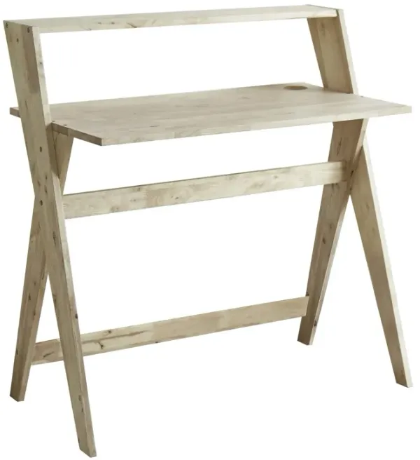 Wood Writing Desk - Natural