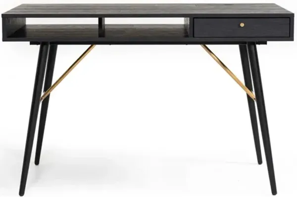 Writing Desk - Black And Gold