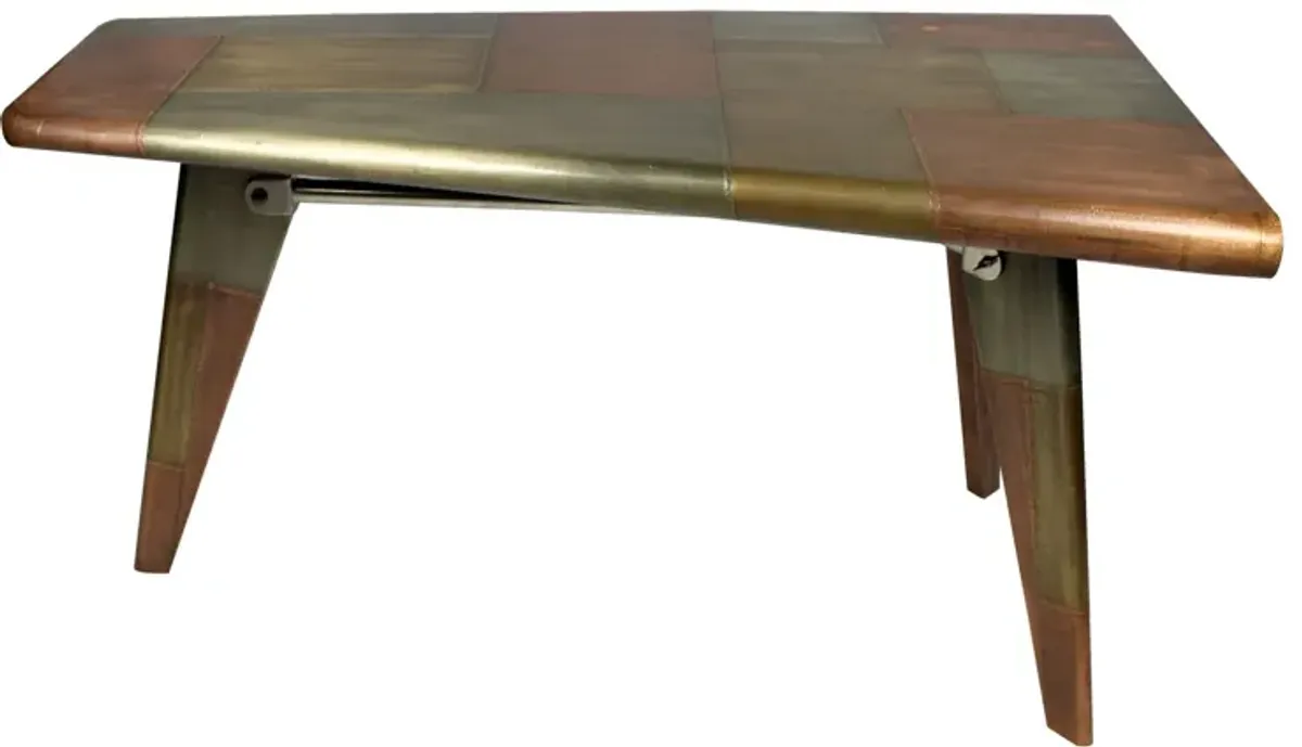 Aluminum Writing Desk - Copper