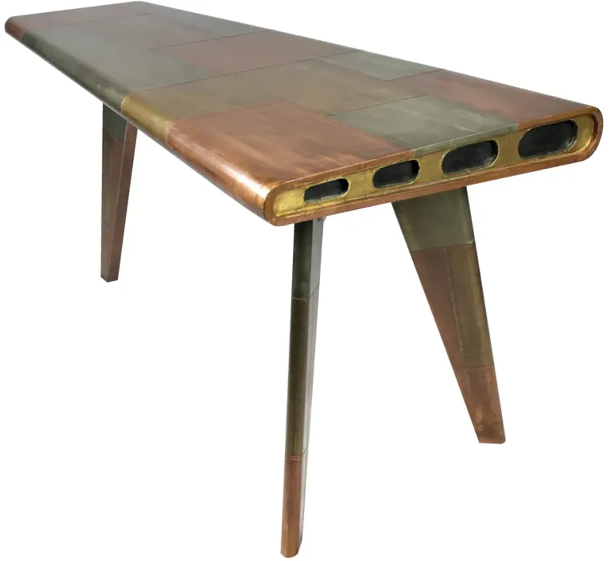 Aluminum Writing Desk - Copper