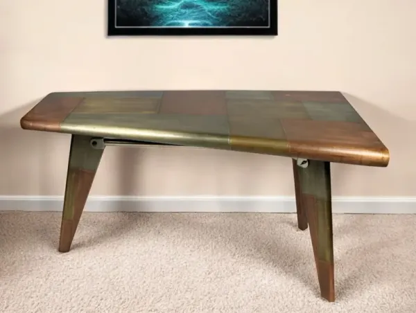 Aluminum Writing Desk - Copper
