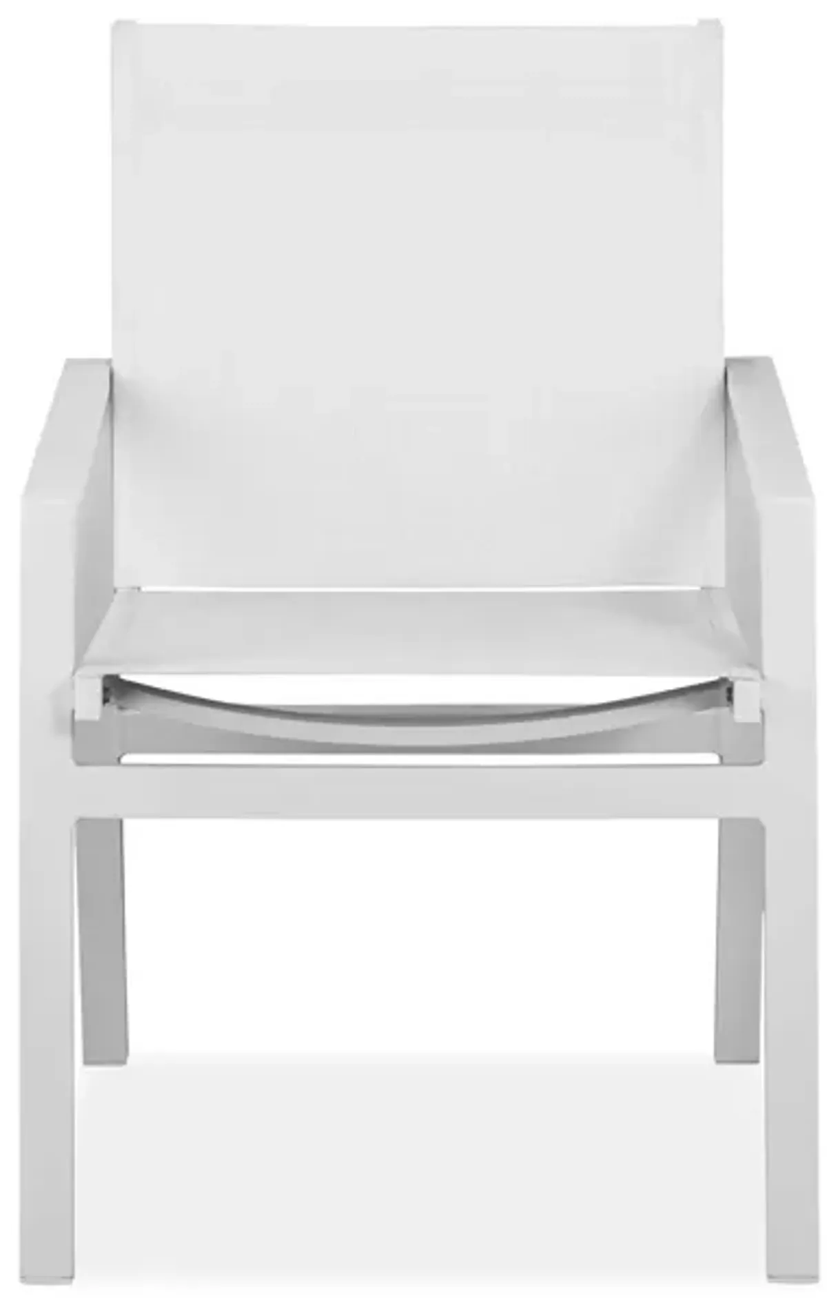 Metal Indoor Outdoor Dining Chair (Set of 2) - White