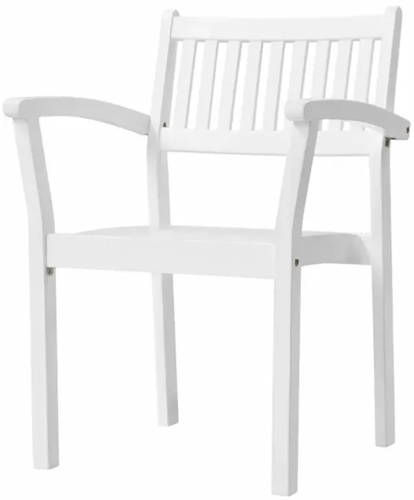Stacking Armchairs (Set of 2) - White