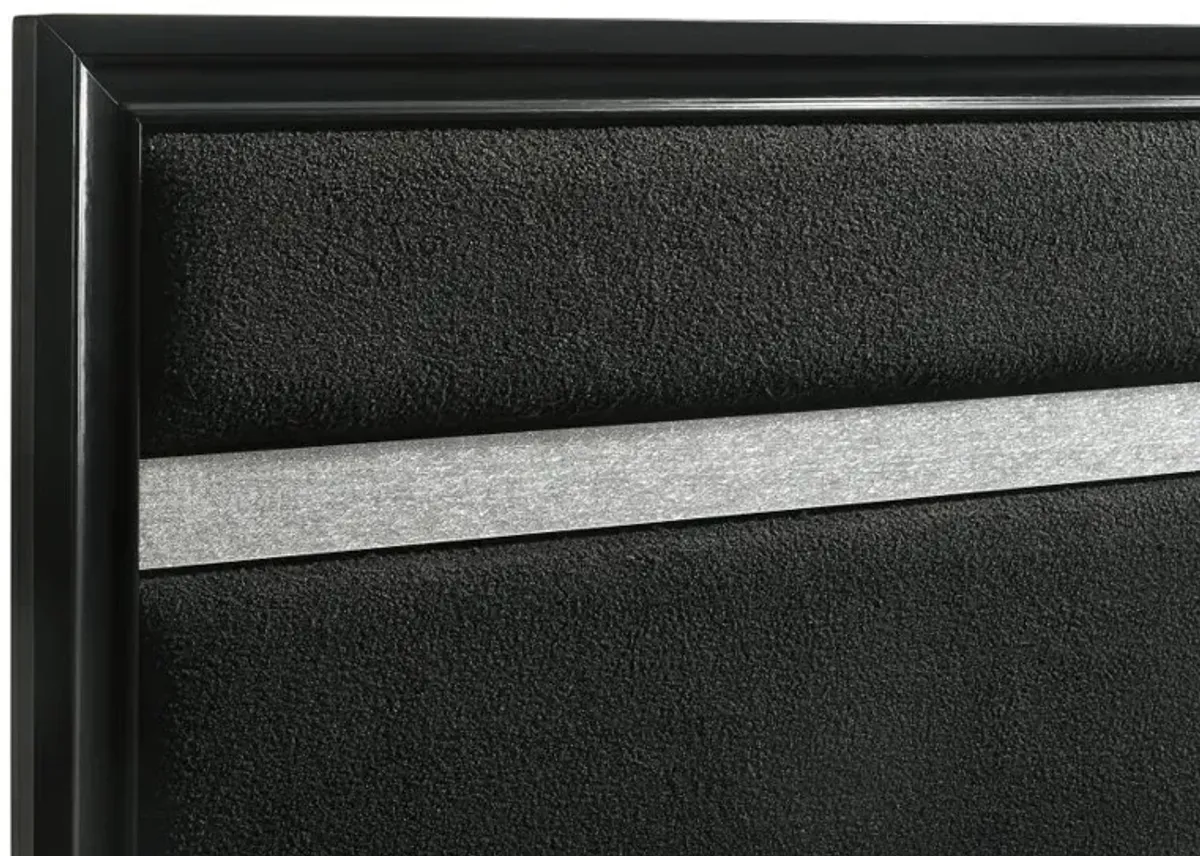 Miranda - Panel Bedroom Set - Black