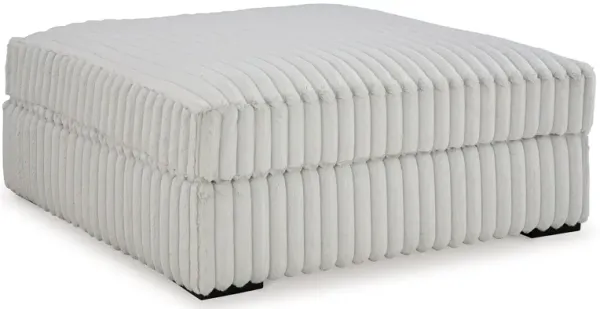 Stupendous - Oversized Accent Ottoman - Alloy