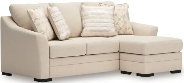 Lango - Jute - Queen Sofa Chaise Sleeper