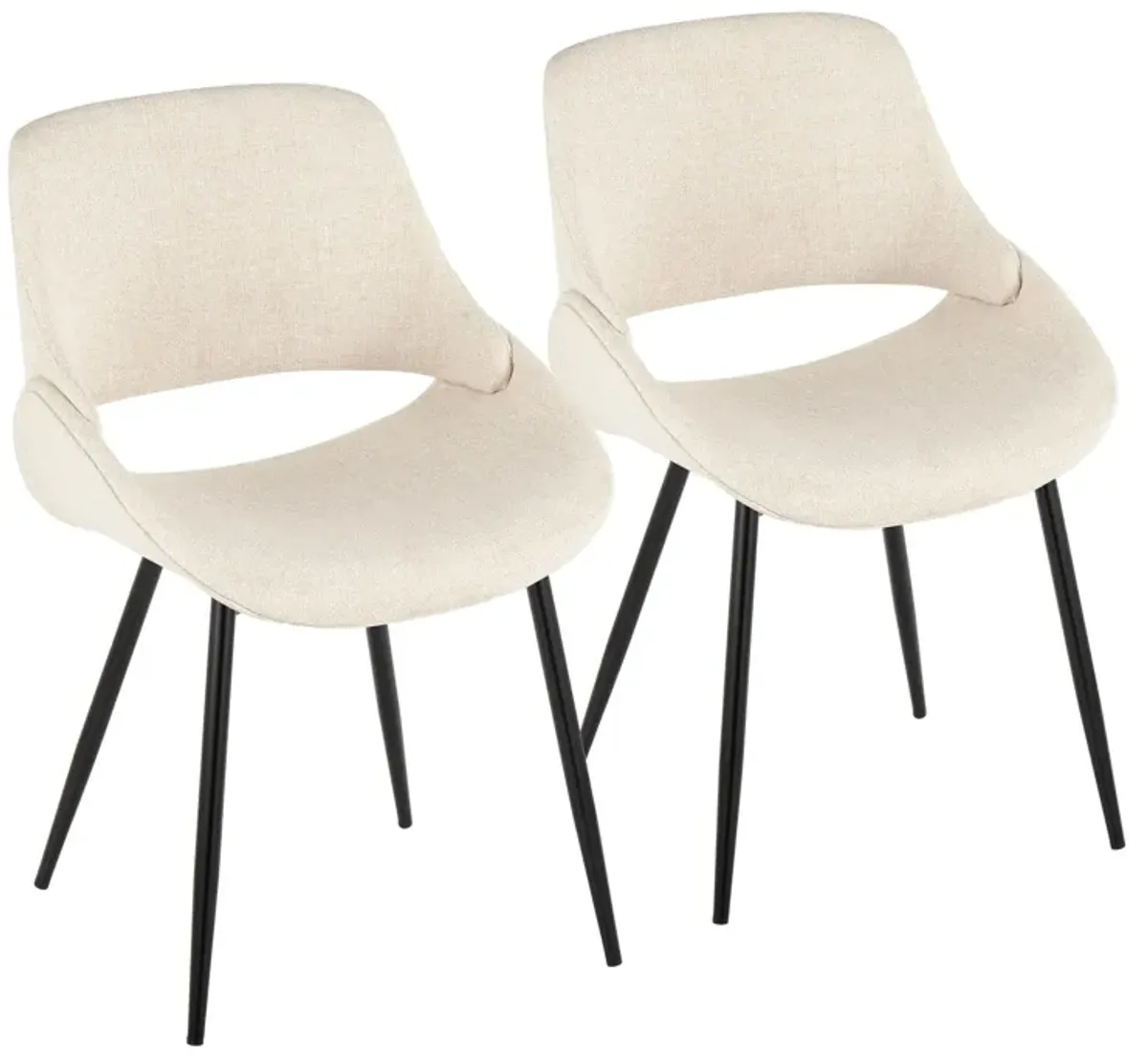 Fabrico - Mid-Century Modern Dining Chair (Set of 2)