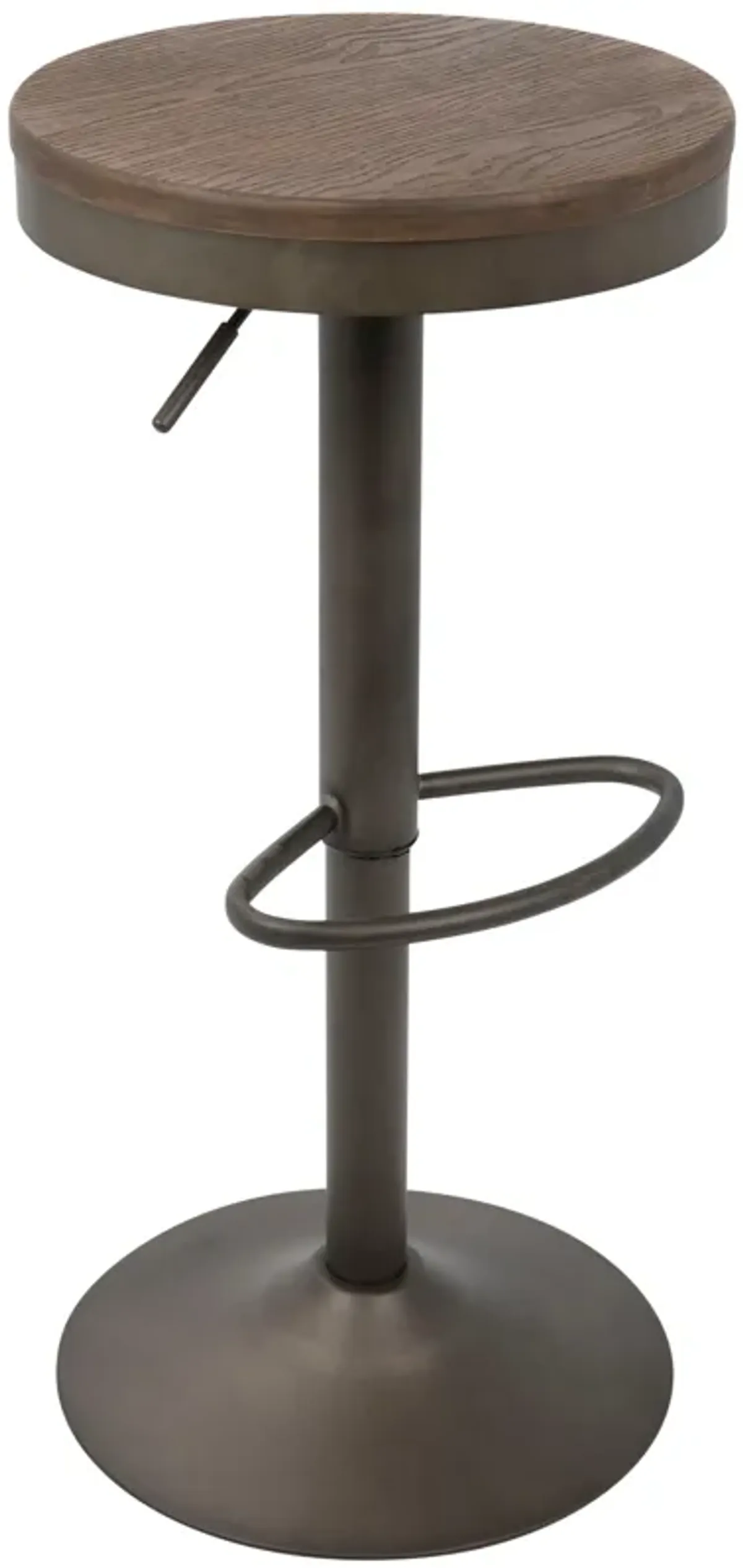 Dakota - Industrial Design Adjustable Barstool (Set of 2)