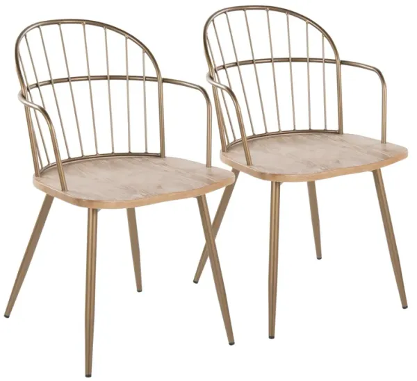 Riley - Farmhouse Arm Chair (Set of 2)