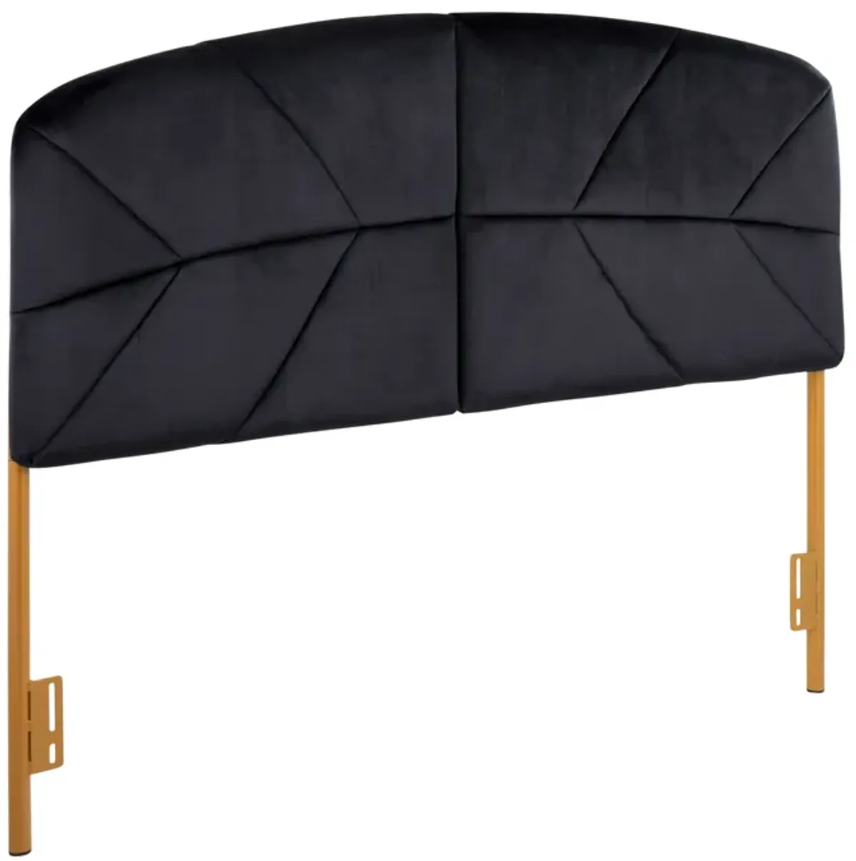 Lindsey - Headboard Contemporary Glam
