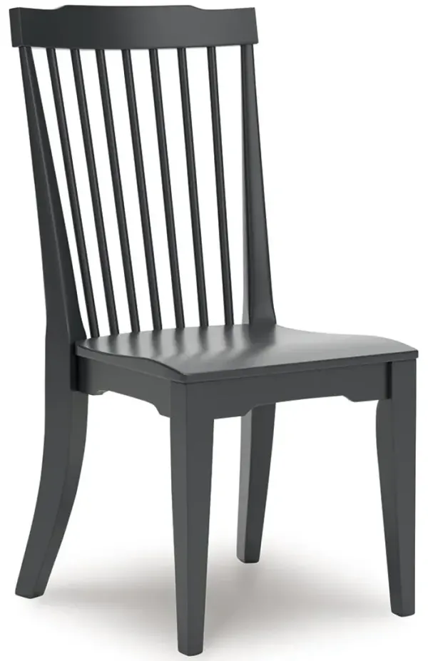 Brenkerton - Black - Dining Room Side Chair (Set of 2)