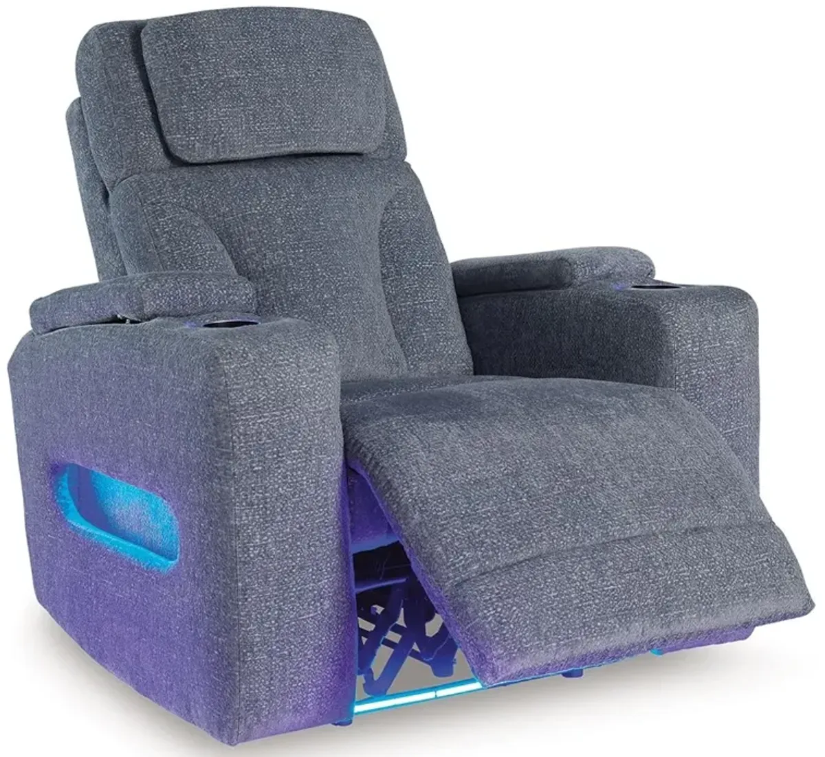 Studio Cave - Steel - Power Recliner