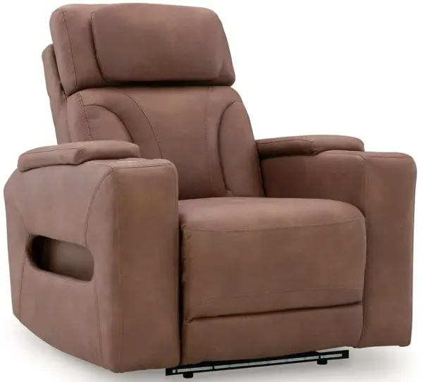 Clean-Slate - Power Recliner / Adj Headrest - Caramel