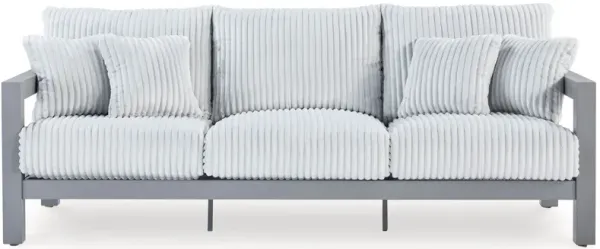 Hurley Park - Gray - Sofa With Cushion