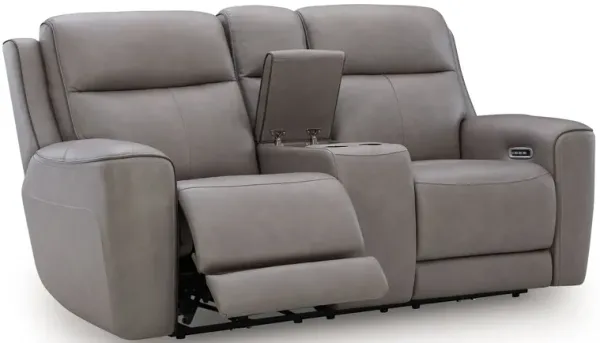 5Z-Comfort - Relaxation - Coin - Power Reclining Loveseat with Console / Adj Headrest