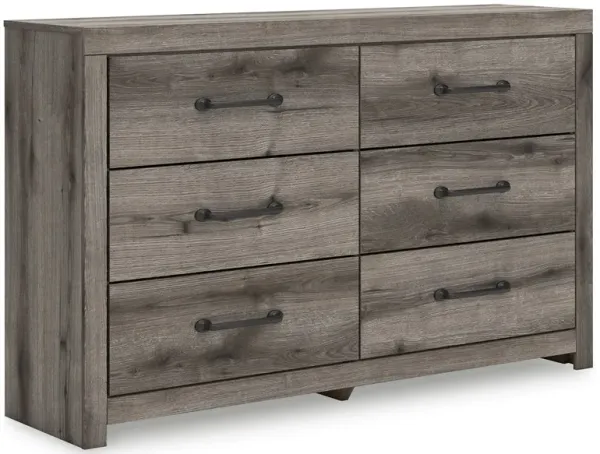 Graystorm - Brown Gray - Six Drawer Dresser