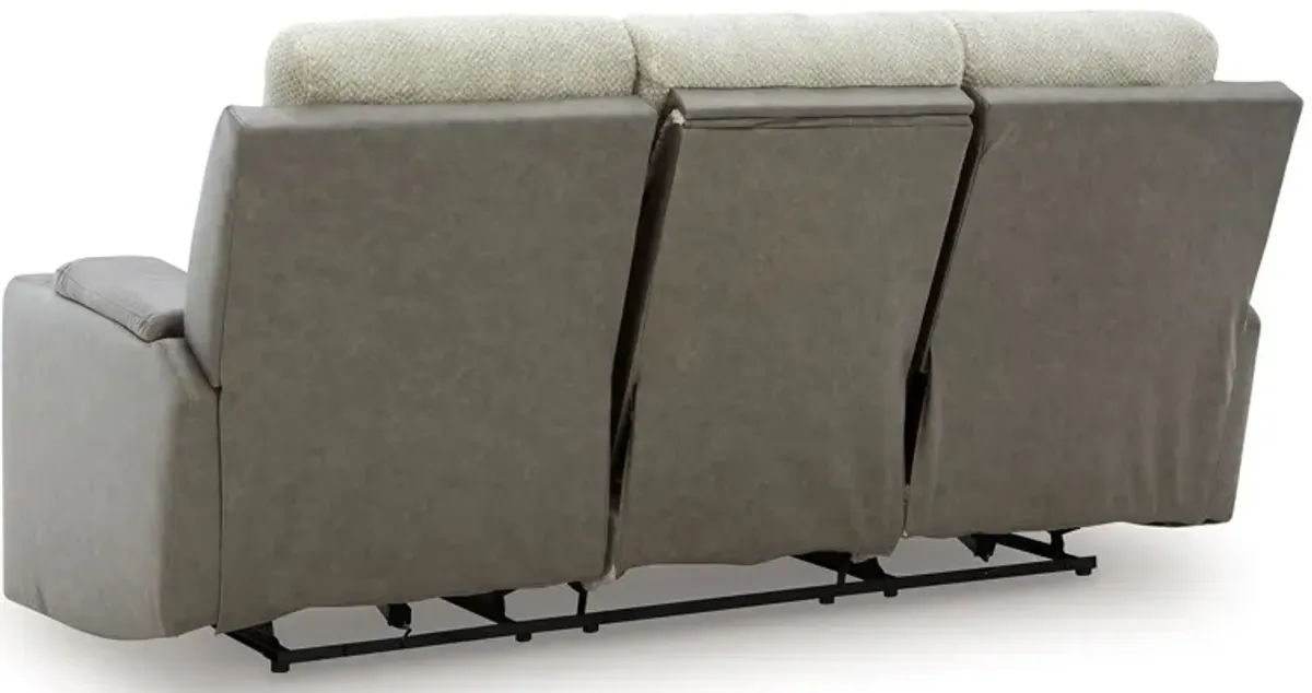 WhipLash - Sisal - Power Reclining Sofa With Adj Headrest