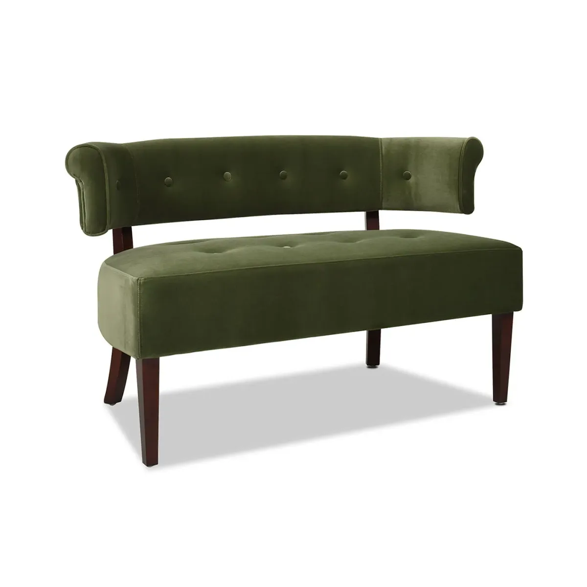 Jared - Versatile Roll Arm Tufted Bench Settee