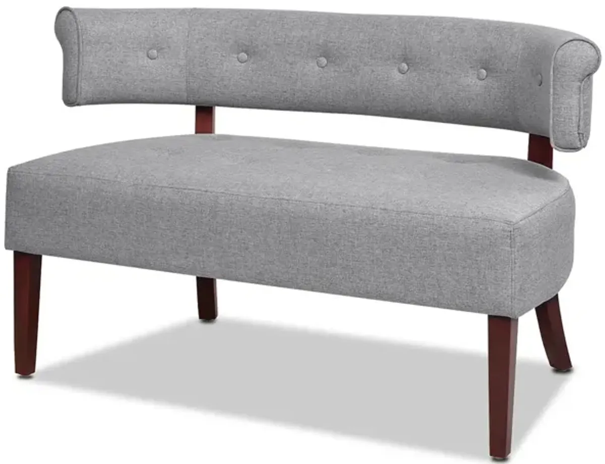 Jared - Versatile Roll Arm Tufted Bench Settee