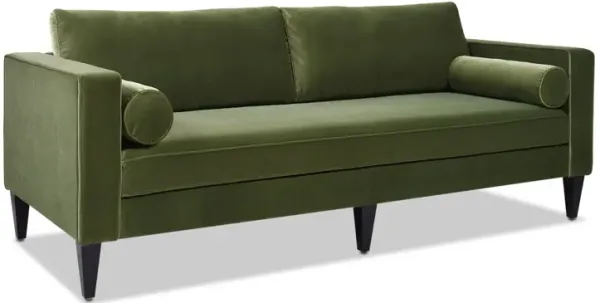 Nicholi - Mid-Century Modern Sofa - Olive Green