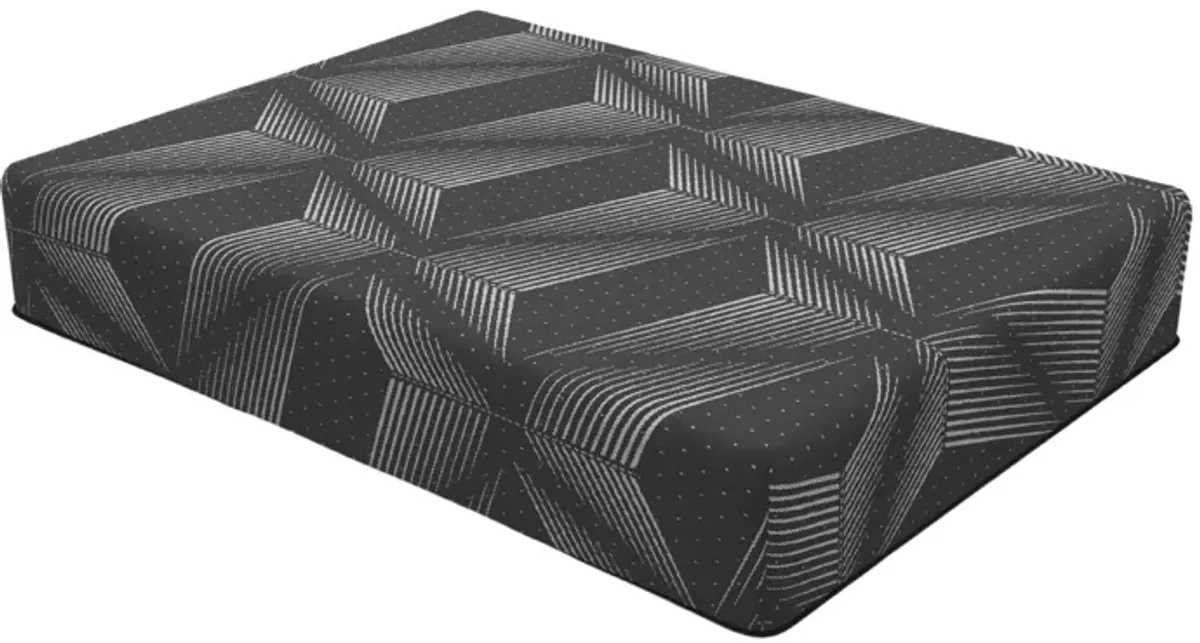 Phoenix 14 inch Gel Foam Queen size mattress with foundation