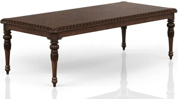 Expandable Dining Table Traditional - Mahogany