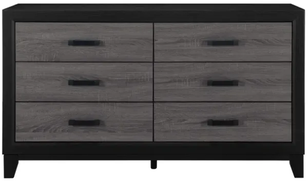 Soluto - Dresser - Gray / Black