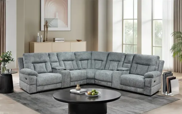 3 Piece Power Reclining Sectional