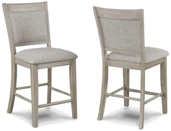 Fulton - Counter Chair (Set of 2) - Gray