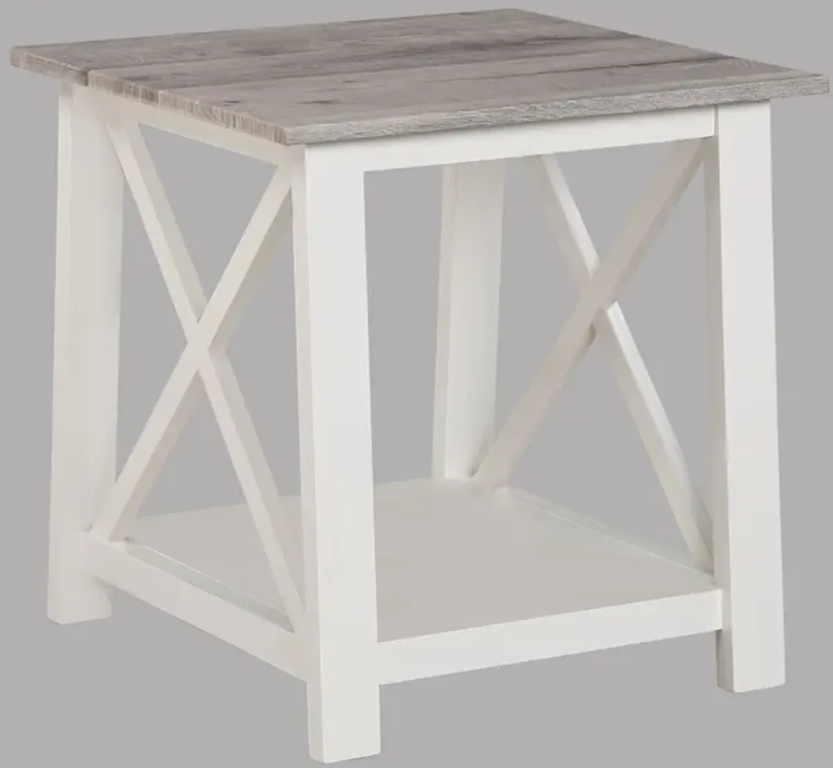 Thelma - 3 Piece Cocktail Set - White / Light Brown