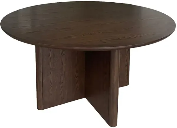 Cullen - Round Dining Table - Walnut