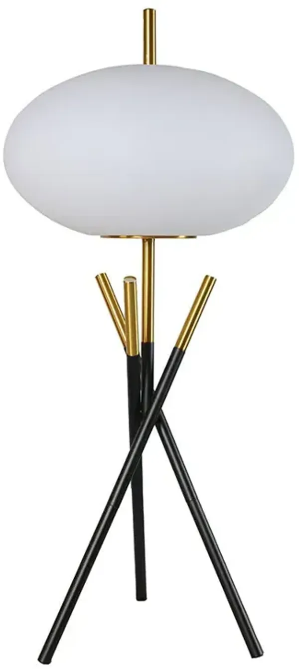 Table Lamp - Black / Gold