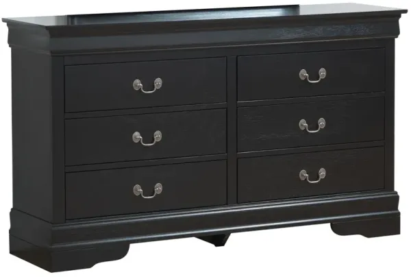 Louis Phillipe - Dresser - Black