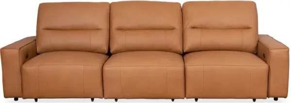 Grant - Triple Power Convertible Sofa - Cognac