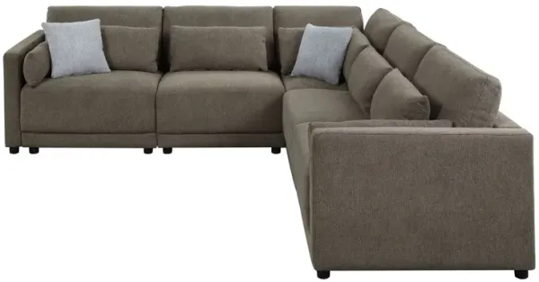 Rylie - Modular Sectional Sofa With Toss Pillows