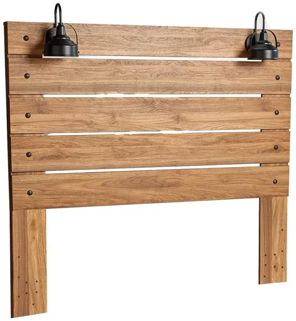 Pasklyn - Brown - King Panel Headboard