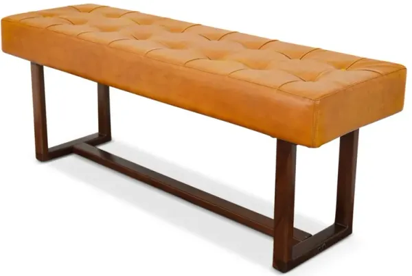 Cameron - Bench - Brown / Tan