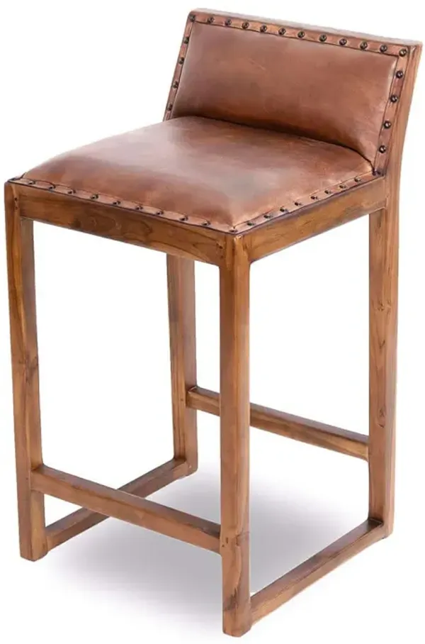 Gavin - Counter Stool - Brown / Rustic