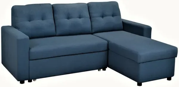 Convertible L Shaped Sectional Sleeper Sofa Bed, Saving Pull Out Couch