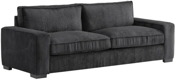 Luxe - Corduroy Sofa With Sleek Design, Spacious And Comfortable 3 Seater Couch