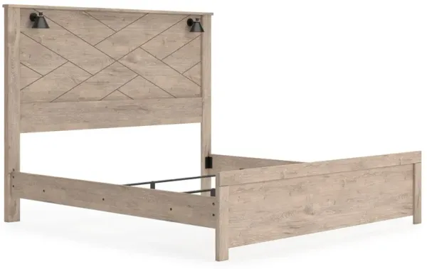 Senniberg - Panel Bed With Sconces